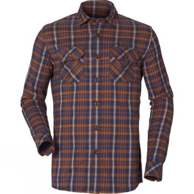 Camisa Vaude Jerpen Manga Larga Hombre - Azul Marino - Chile YRX831064